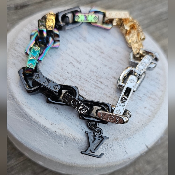 Fashion Multicolor Chain Bracelet (High Quality) - Picture 1 of 8